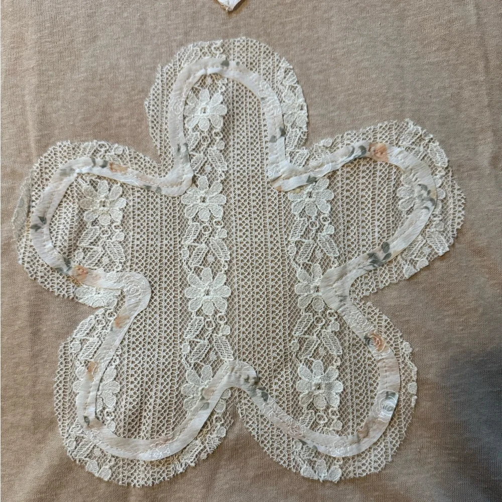💖POL Graceful Petals Vintage Inspired Top - Picture 6 of 7